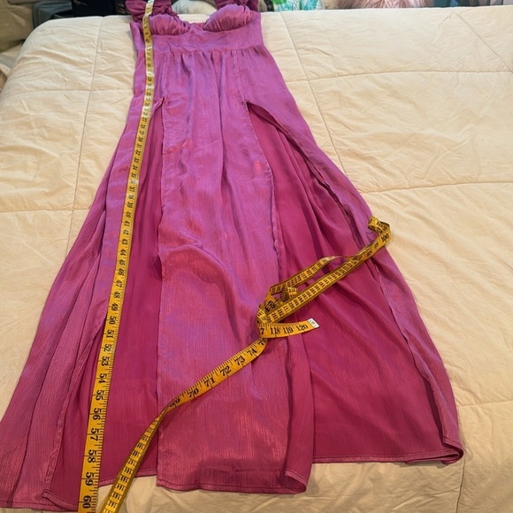 Hello  Molly NWT 🔥SALE🔥fuschia maxi dress - Picture 12 of 12